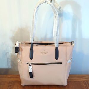 Kate Spade Pink and Black Tote Bag